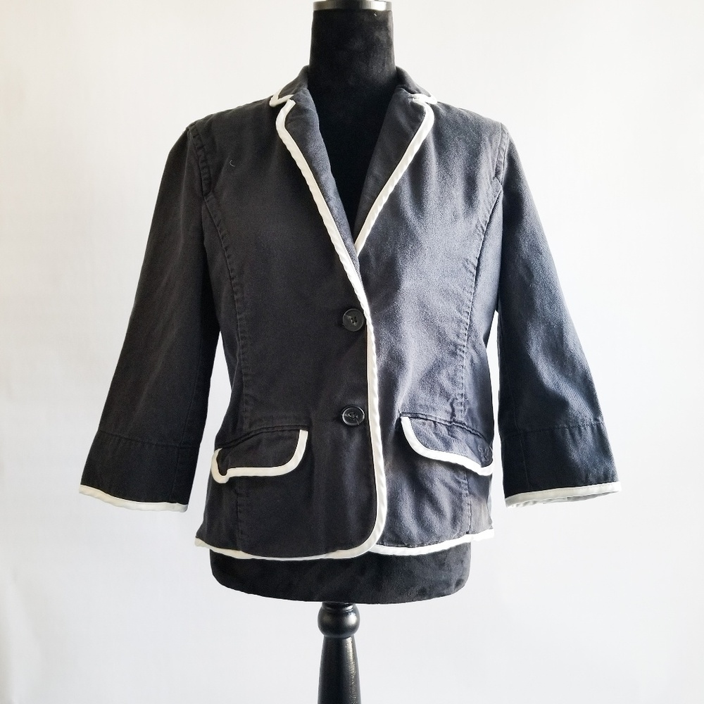 American Eagle 3/4 Sleeve Pea Coat Style Blazer L